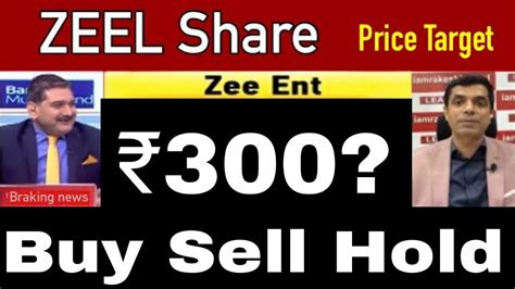 ZEEL share latest news | Zeel share price target tomorrow Zee entertainment share news today ...