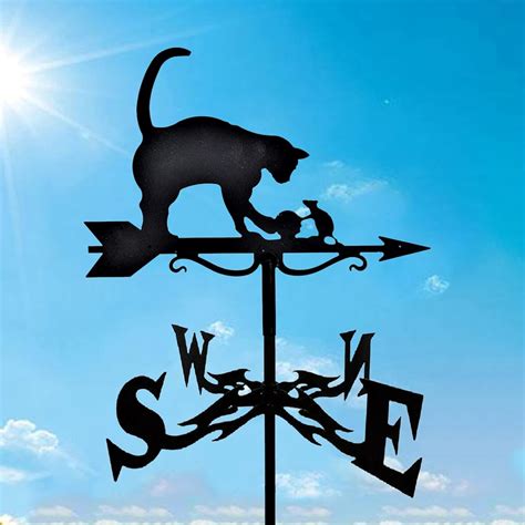 Amazon.com : DOUBAO Metal Craft Wind Vane Weathervane with Animal ...