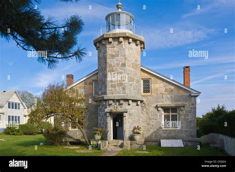 Stonington Harbor Light and the The Old Lighthouse in Stonington ...