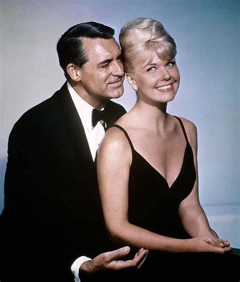 Cary Grant and Doris Day in a publicity photo for That Touch of Mink ...