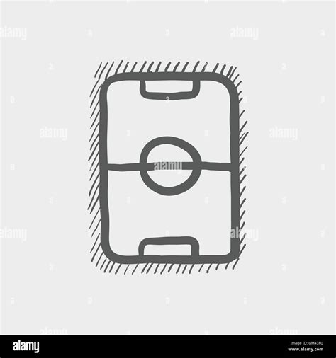 Soccer field sketch icon Stock Vector Image & Art - Alamy