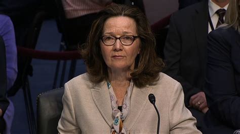 Gina Haspel vows at confirmation hearing not to restart interrogation ...