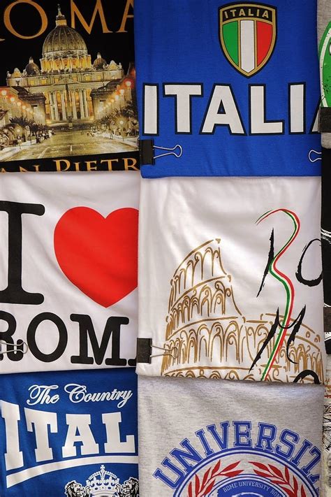 Free stock photo of italian, italy, t-shirts
