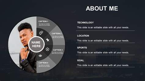 About Me Presentation Template