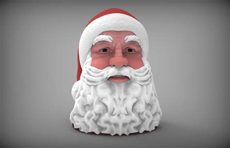 Santa Claus 3D Model - PLANFAB