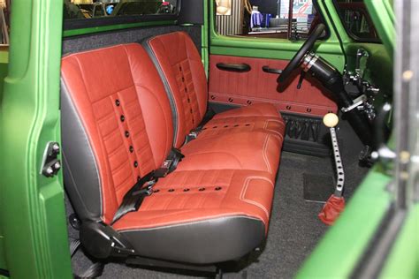 TMI Products New Classic Truck Seats Make A Big Statement At SEMA 2015 - Hot Rod Network