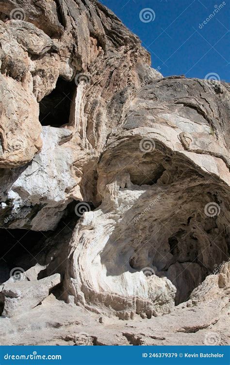 Soda Dam Rock Formations stock image. Image of mexico - 246379379