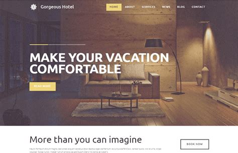 20+ Best Hotel WordPress Themes of 2024