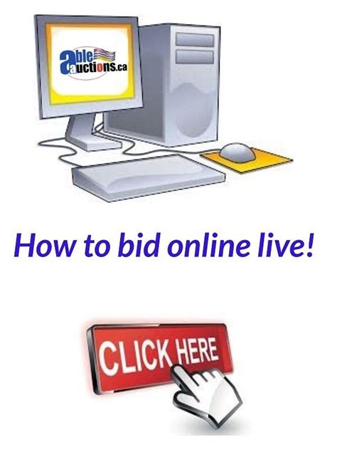 How to bid online live - Able Auctions