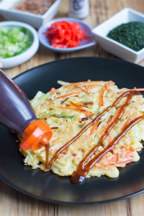 Japanese Okonomiyaki recipe - Grab Your Spork | grabyourspork.com