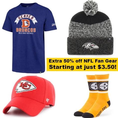 '47Brand Coupon : Extra 50% off all NFL Fan Gear | Nfl fan gear, Nfl ...