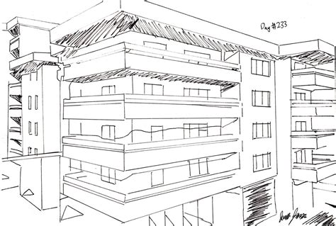 Apartment Sketch at PaintingValley.com | Explore collection of ...