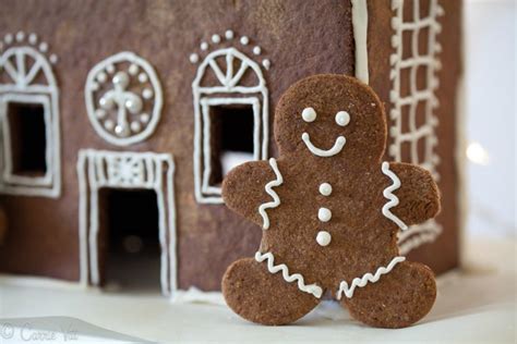 Gingerbread Men and Gingerbread House (Grain-Free, Paleo)