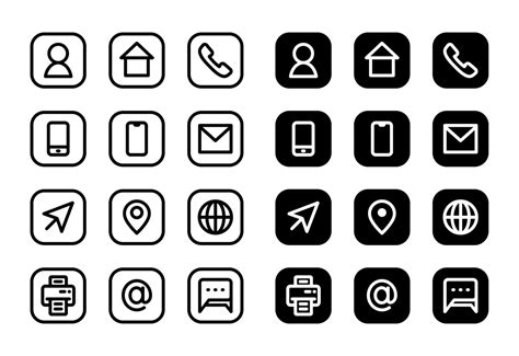 Icons Contact PNGs for Free Download