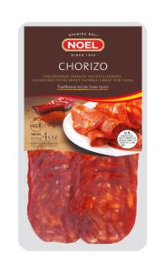 Sliced Chorizo (4 oz) - NOEL USA