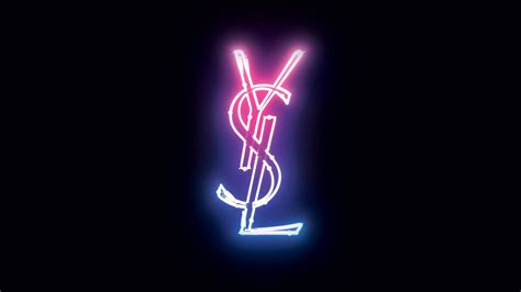 YSL Logo Wallpaper