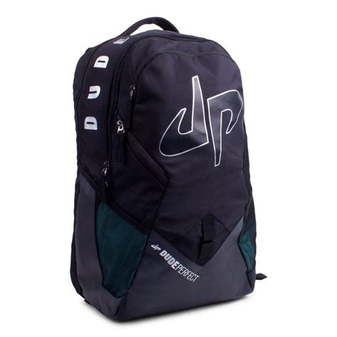 Dude Perfect Backpack - Black Green | Black backpack, Dude perfect, Backpacks