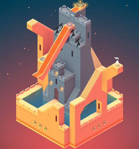 Monument Valley: the quest for a game everyone can finish | Monument valley game, Isometric art ...