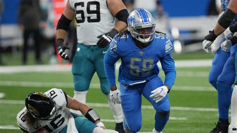 Detroit Lions' James Houston embraces late-season NFL surge