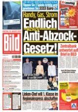 Bild Zeitung Abo für 354,40 € mit 112,32 € Rabatt bestellen - Abo24