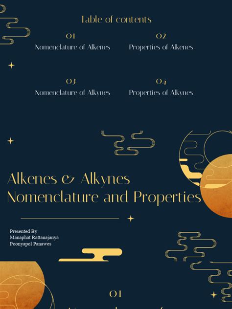 AlkenesAlkynes-nomenclature-and-properties-for - College-Bio Students ...