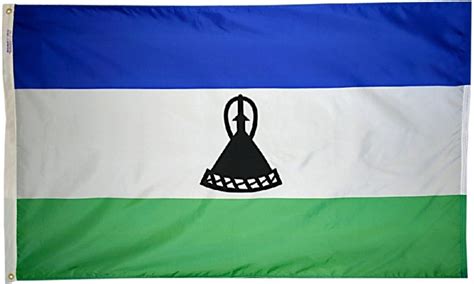 Buy Lesotho - 2'X3' Nylon Flag | Flagline