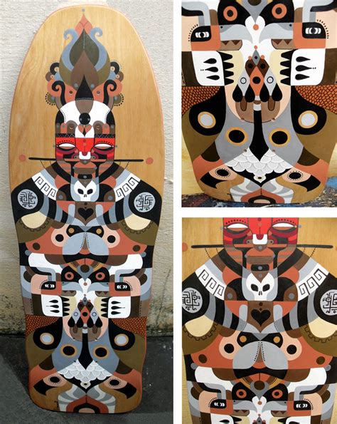 GenCept | Addicted to Designs: Beautiful Skateboard Deck Designs