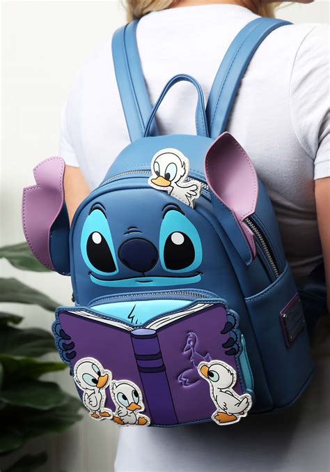 Loungefly Disney's Lilo & Stitch Story Time Duckies Mini Backpack