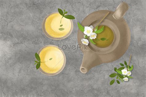 Chinese teapot illustration image_picture free download 400132545 ...