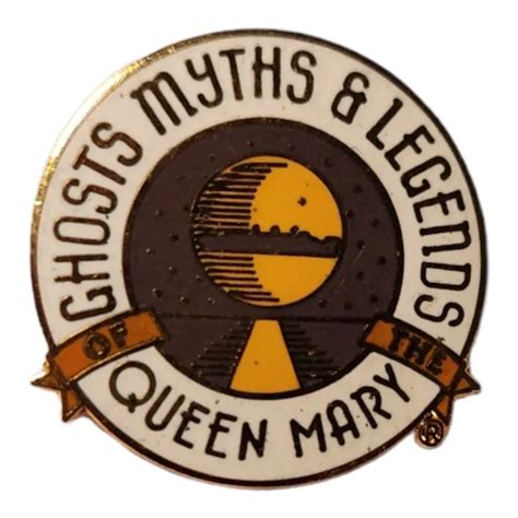 VINTAGE QUEEN MARY Lapel Pin Ghosts Myths & Legends $9.99 - PicClick
