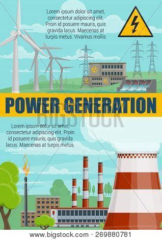 Power Generation Vector & Photo (Free Trial) | Bigstock