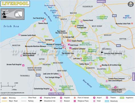 Map Of southport England | secretmuseum