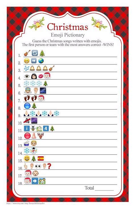 Free Printable Christmas Party Games