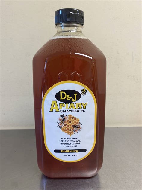 Gallberry 5lb – D & J Apiary