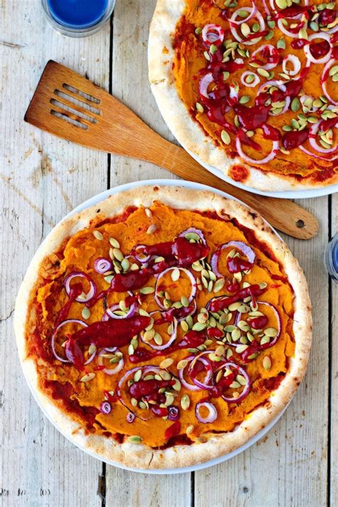 Pumpkin Pizza with Cranberry Sauce - Contentedness Cooking | Recipe ...