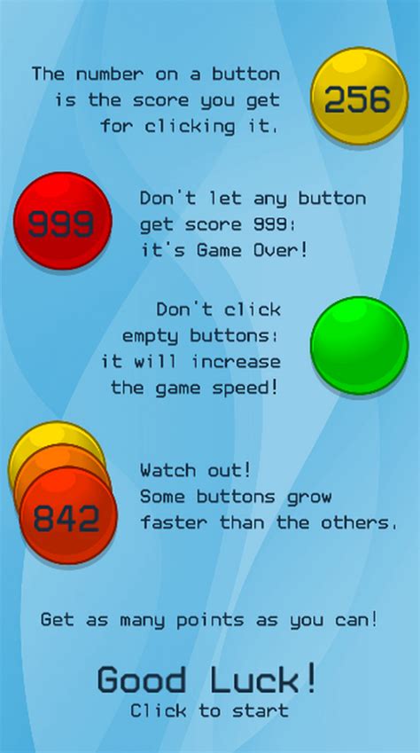 Button Clicker Game by EugeneLoza