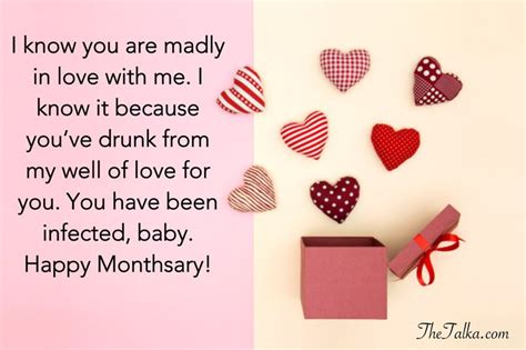 Monthsary Messages For Girlfriend And Boyfriend | Message for girlfriend, Happy monthsary ...