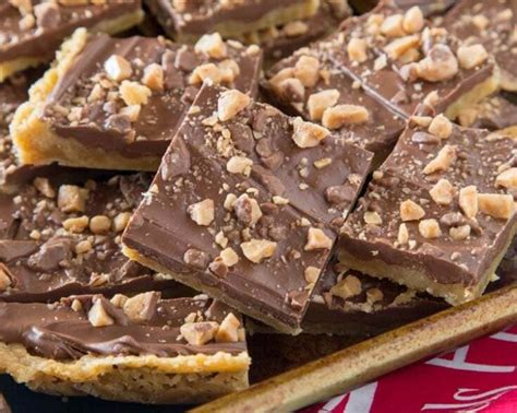 Easy Toffee Bars Recipe - Dinners, Dishes, and Desserts