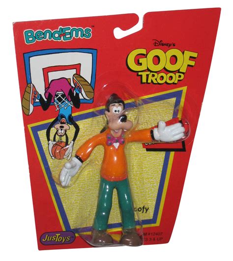 Disney Goof Troop Bend-Ems Goofy Just Toys Bendable Figure - Walmart ...