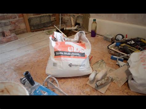 DIY plastering - YouTube