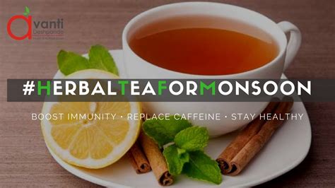 How to make Herbal tea- caffeine free, improves immunity and digestion - YouTube