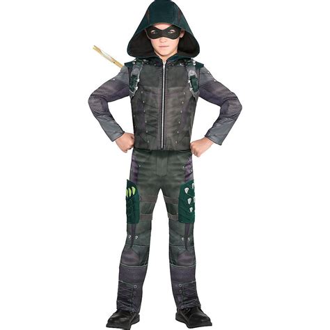 Boys Green Arrow Costume Image #1 | Green arrow costume, Arrow costume, Boy costumes