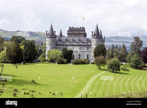 Inveraray Castle, Inveraray, Scotland, UK Stock Photo - Alamy