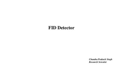 FID detector