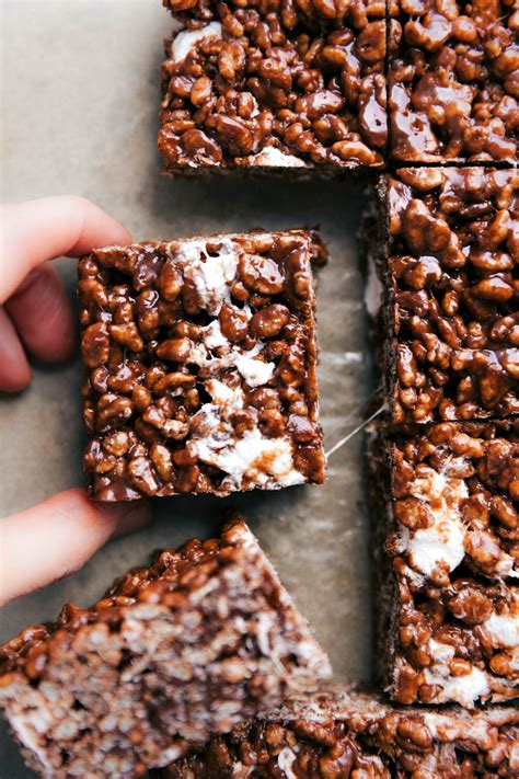 Chocolate Rice Krispie Treats - Chelsea's Messy Apron