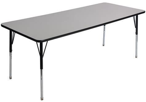 Rectangular School Table | 20” to 31” Height Range