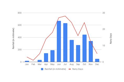 Daily Rainfall Chart Template