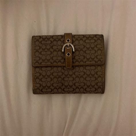 Coach monogram wallet, has various compartments for... - Depop