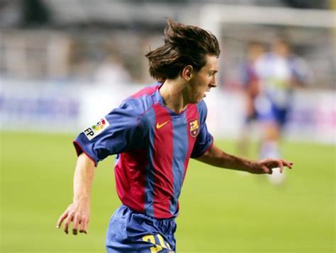 16 años del debut oficial de Messi con el Barça