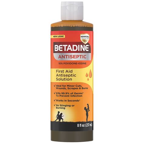 Betadine Antiseptic Solution | Walgreens